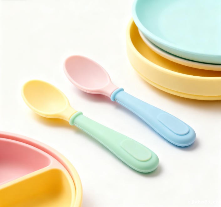 婴儿餐具选TPE包胶？容易掉粉吗？